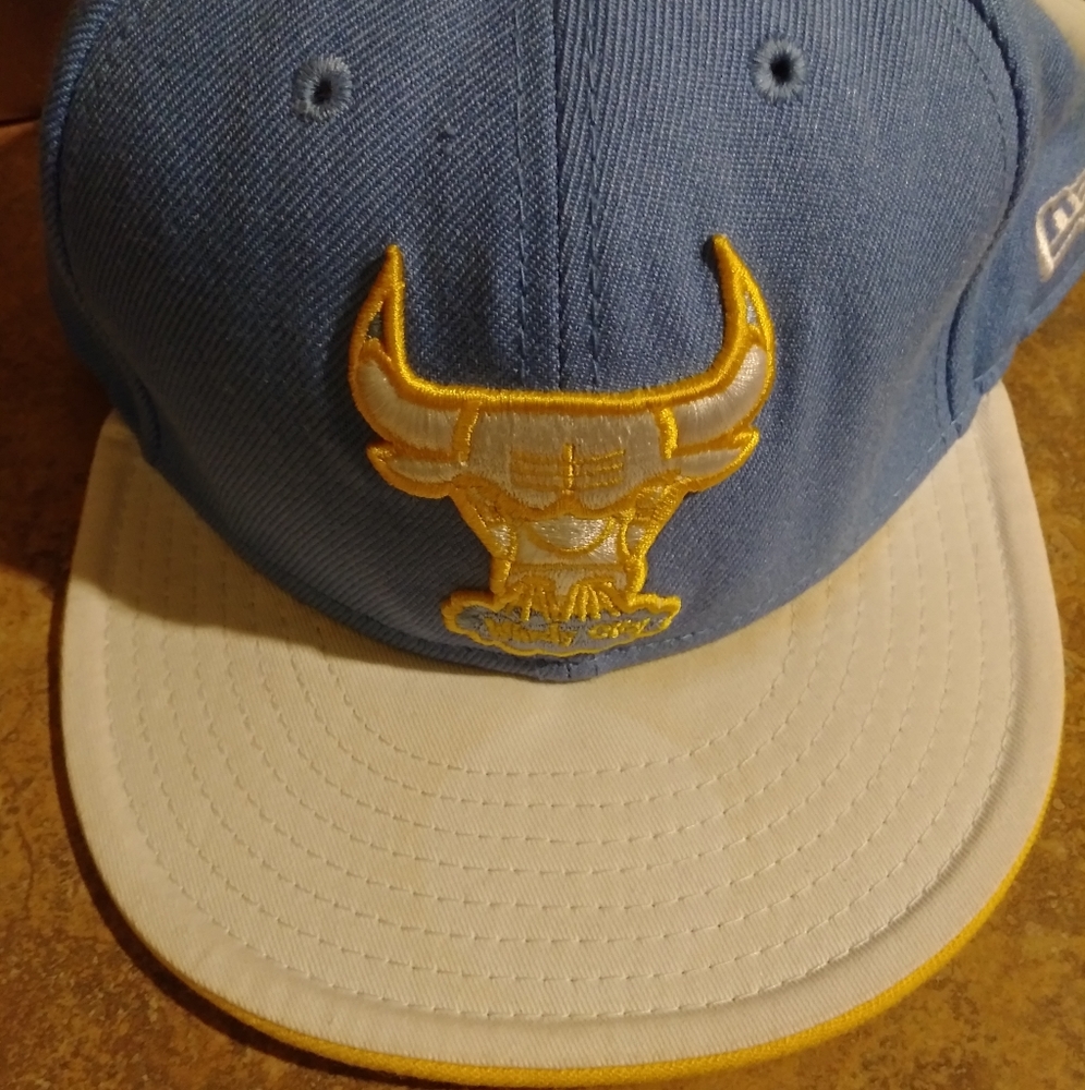 Used Chicago Bulls HardWood Classic Fitted Hat